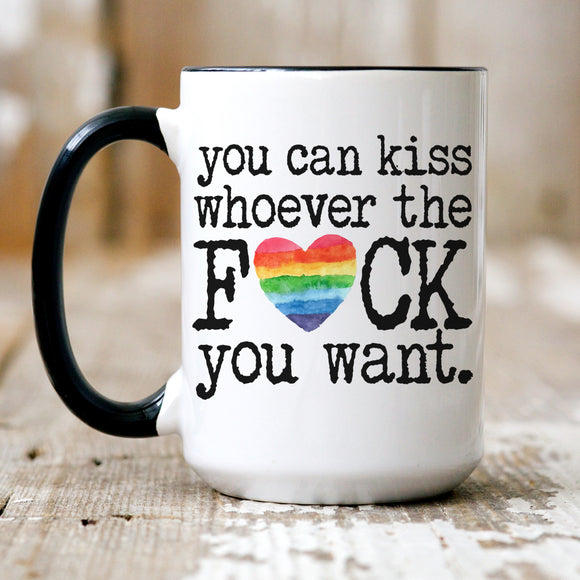 PRIDE: You Can Kiss mug